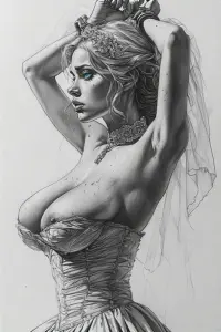 Jouir pour briser les chaines black_and_white_pencil_drawing - 2025-06-10T083439.430
