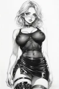 Jouir pour briser les chaines black_and_white_pencil_drawing - 2025-06-12T172813.374